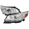 Spec-D Tuning 13-15 Chevy Malibu Oe Style Projector Headlights- Chrome 2LHP-MBU13-GO - alternate 1